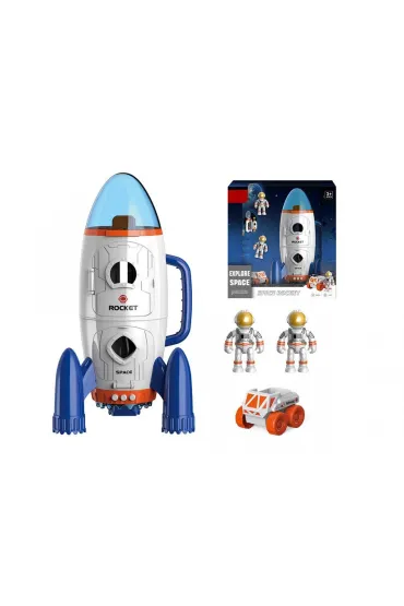 Zestaw du�a rakieta + 2 kosmonauta Madej