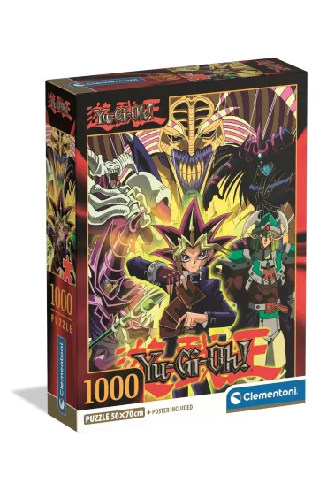 Puzzle 1000 el. Compact Anime Yu-Gi-Oh! Clementoni