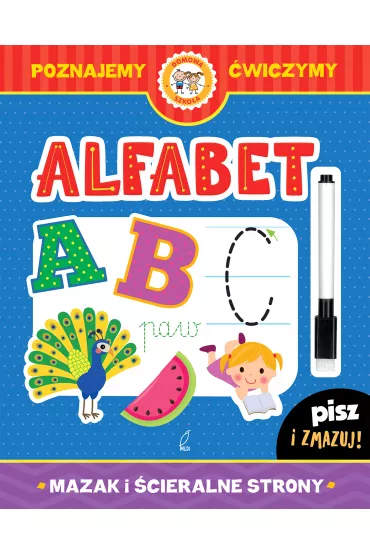 Alfabet. Pisz i zmazuj
