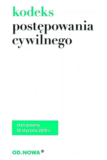 Kodeks post�powania cywilnego - Agnieszka Kaszok