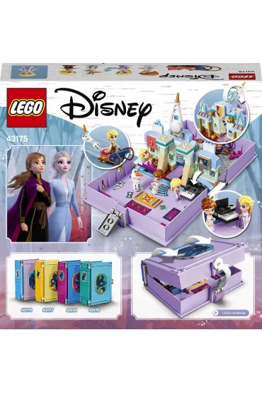 LEGO Disney Princess Ksi��ka z przygodami Anny i Elsy 43175