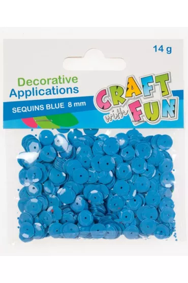 Craft with Fun Cekiny metaliczne k�ka 8mm, 14g