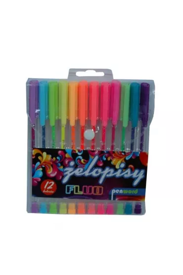 Polsirhurt D�ugopisy fluo 12 szt.
