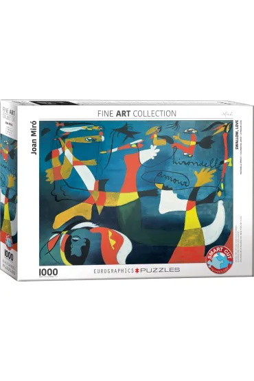 Puzzle 1000 el. Swallow Love Eurographics