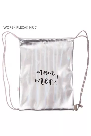 Pajacyk Worek plecak Mam moc!
