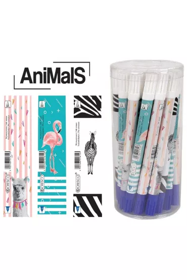 Cresco Wymazywacz atramentu GoPen Animals 30 szt.