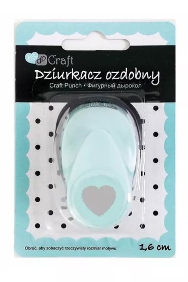 Dalprint Dziurkacz dekoracyjny Serca 15 mm