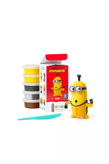 Hey Clay - Figurki Minionki Kevin + Fluffy + akcesoria Tm Toys
