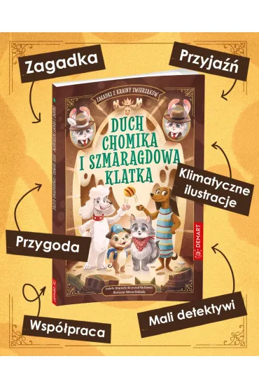 Zagadki z Krainy Zwierzak�w. Duch chomika i szmaragdowa klatka - Wojciech i Krzysztof Michtowie