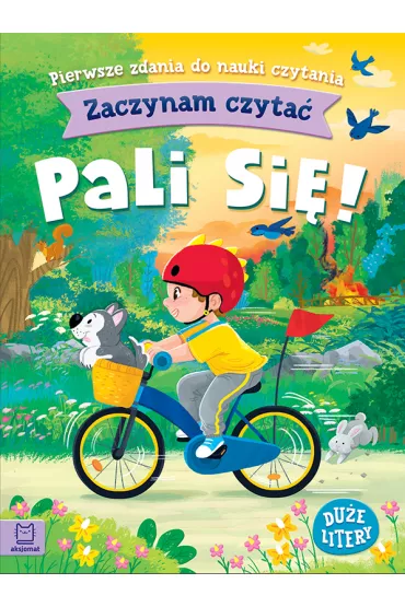 Pali si�! Zaczynam czyta�. Du�e litery. Pierwsze zdania do nauki czytania - Agnieszka Bator
