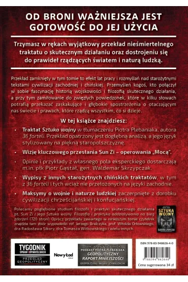 eBook Traktat Sztuka wojny mobi epub - Piotr Plebaniak