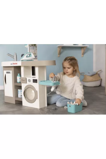 Mini Tefal Studio kuchnia z pralk� 311050 Smoby