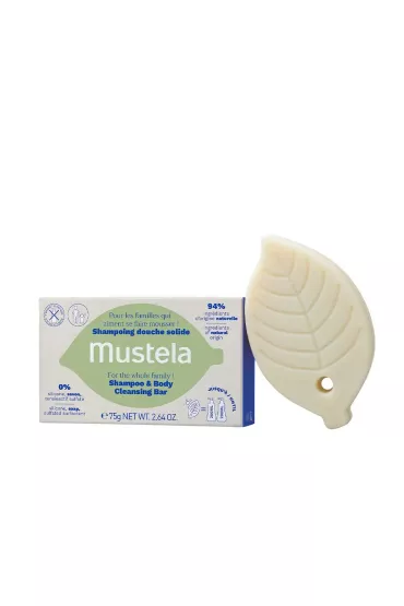 Mustela Szampon w kostce do mycia w�os�w i cia�a 75 g