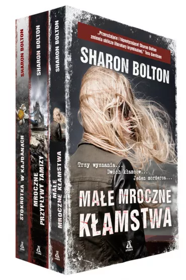 Ma�e mroczne k�amstwa / Mroczne przyp�ywy Tamizy / Stokrotka w kajdanach. Pakiet * * - Sharon Bolton