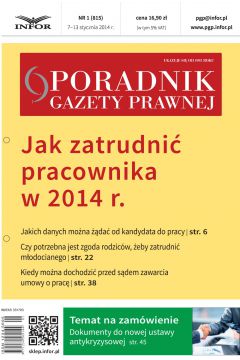 ePrasa Poradnik Gazety Prawnej 1/2014