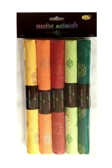Galeria Hobby Papier czerpany ozdobny 100g, 25x35cm, 5 arkuszy