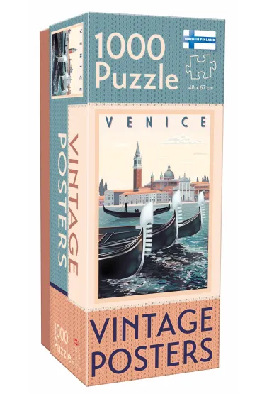 Puzzle 1000 el. Vintage: Wenecja Tactic