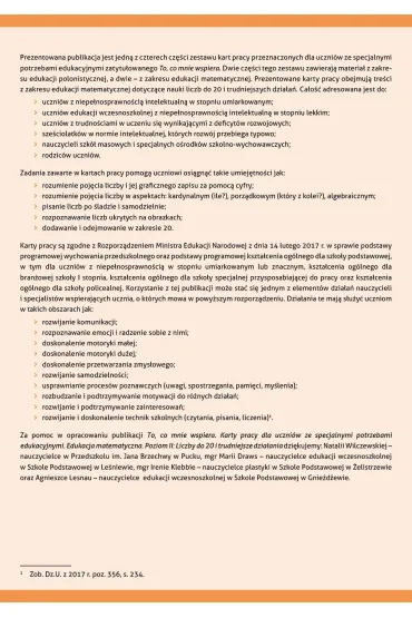 To co mnie wspiera Edukacja matematyczna Poziom II - Alicja Tanajewska, Renata Naprawa