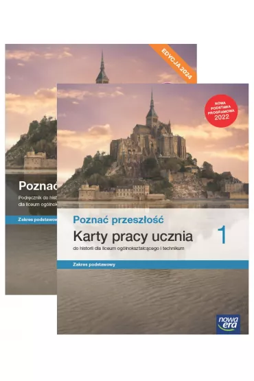 Pakiet Pozna� przesz�o�� 1. Podr�cznik i Karty pracy ucznia do historii dla liceum og�lnokszta�c�cego i technikum. Zakres podstawowy - Adam Szweda, Krzysztof Jurek, Marcin Pawlak