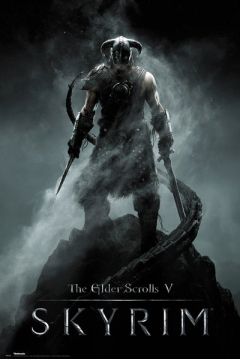 The Elder Scrolls V Skyrim Dragonborn - plakat 61x91,5 cm