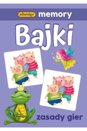 Gra Memory Bajki ADAMIGO 7301