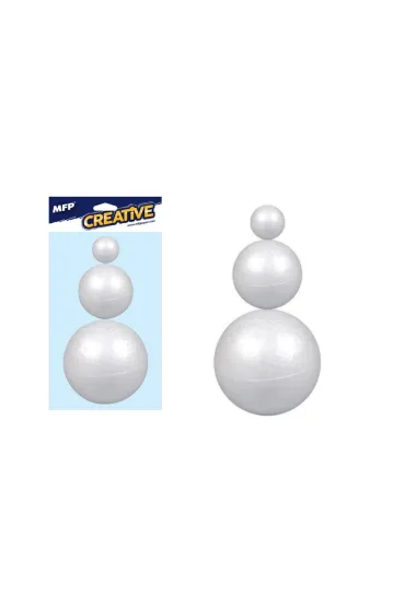 MFP Kula g�adka zestaw 6/8/10cm 3 szt.
