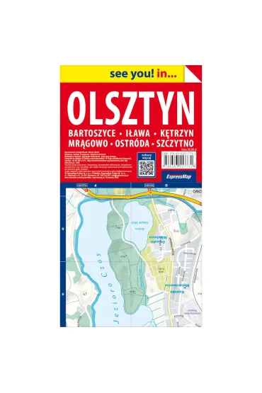 Olsztyn plan miasta 1:15 000 papier 2026