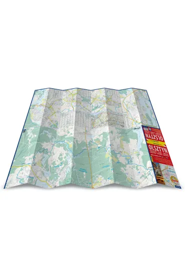 Olsztyn plan miasta 1:15 000 papier 2026