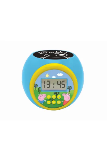 Budzik cyfrowy �winka Peppa z projektorem i timerem RL977PP