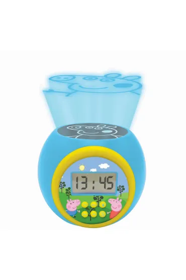 Budzik cyfrowy �winka Peppa z projektorem i timerem RL977PP