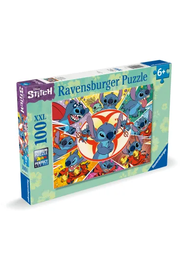 Puzzle dla dzieci 100 el. 2D Disney Stitch Ravensburger