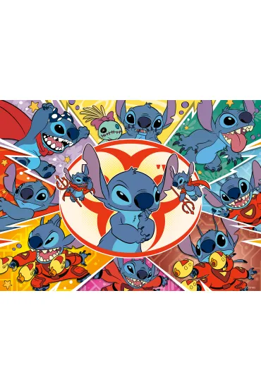 Puzzle dla dzieci 100 el. 2D Disney Stitch Ravensburger