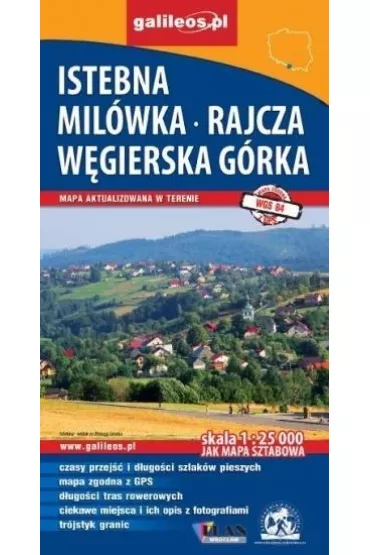 Mapa sztabowa -Istebnik,Mil�wka,Rajcza,W�gierska..