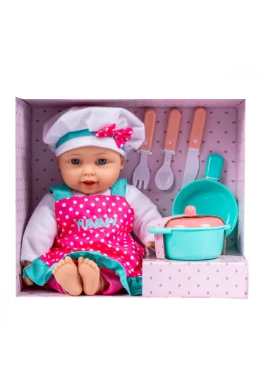 Lalka Julka kucharz z akcesoriami SP83505 AN01 Smily Play