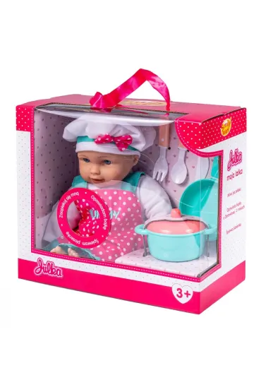 Lalka Julka kucharz z akcesoriami SP83505 AN01 Smily Play