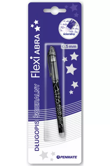 Penmate D�ugopis �cieralny Flexi Abra czarny