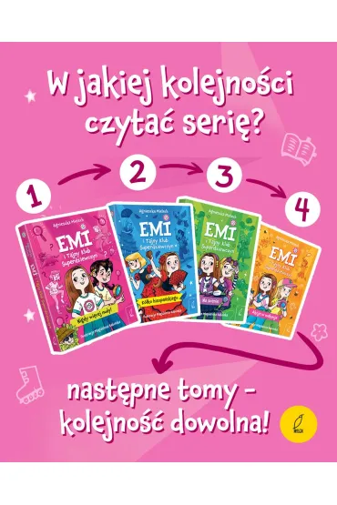 Akcje w wakacje. Emi i Tajny Klub Superdziewczyn. Tom 4 - Agnieszka Mielech