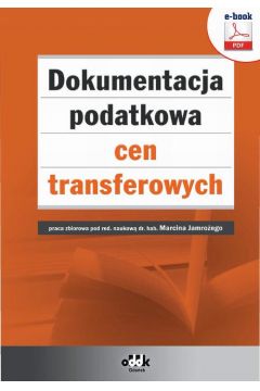 eBook Dokumentacja podatkowa cen transferowych pdf