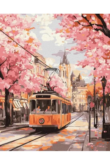 Ideyka Malowanie po numerach - R�owa �cie�ka 40x50cm