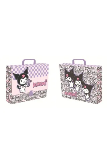 Teczka z r�czk� A4 XL Kuromi pink