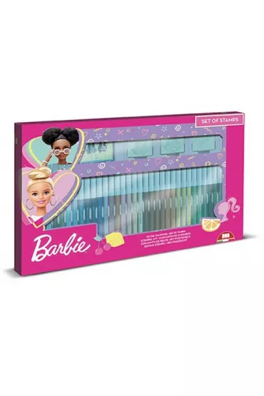 Barbie - Piecz�tki i pisaki 36 kolor�w Multiprint