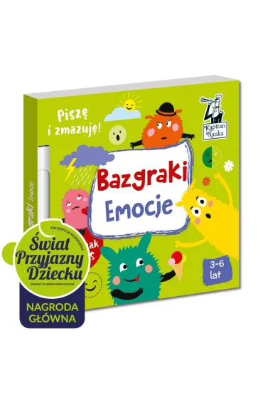 Bazgraki. Emocje. Kapitan Nauka - Monika  Sobkowiak