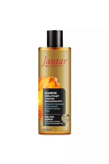 Jantar Farmona Moc Bursztynu szampon chelatuj�cy z esencj� bursztynow� 5w1 300 ml