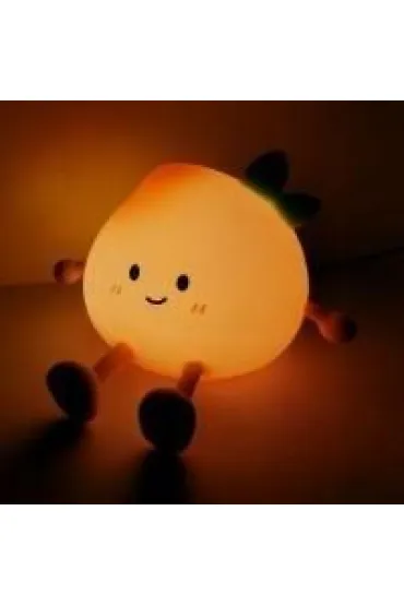 Puckator Lampka nocna LED stojak na telefon brzoskwinia