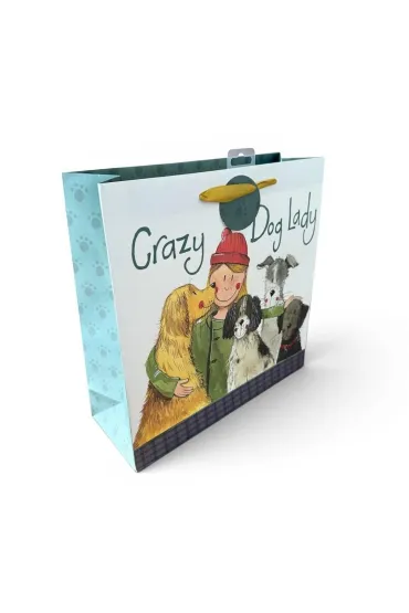 Alex Clark Torebka prezentowa du�a - Crazy Dog Lady Psiara