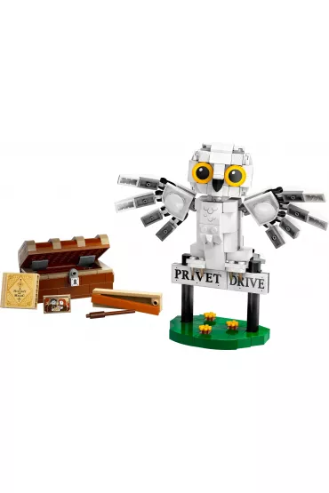 LEGO Harry Potter Hedwiga z wizyt na ul. Privet Drive 4 76425