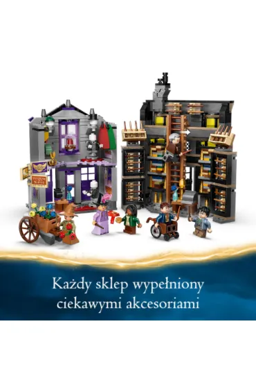 LEGO Harry Potter Sklepy Ollivandera™ i Madame Malkin 76439