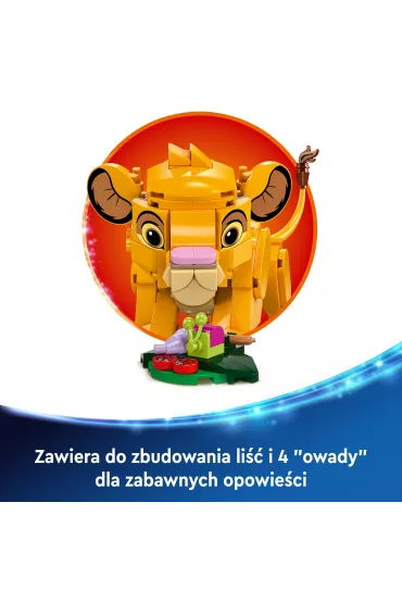 LEGO Disney Classic Kr�l Lew — lwi�tko Simba 43243