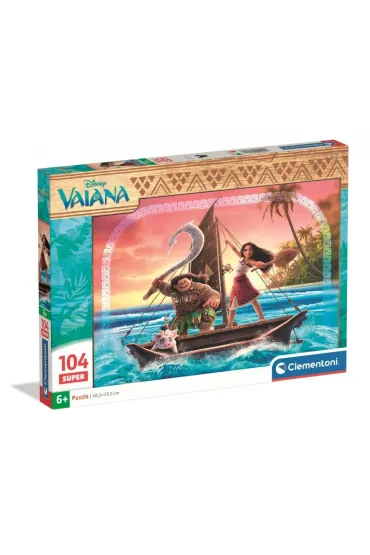 Puzzle 104 Super Disney Vaiana 2 Clementoni