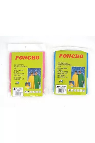 Adar P�aszcz przeciwdeszczowy, poncho MIX